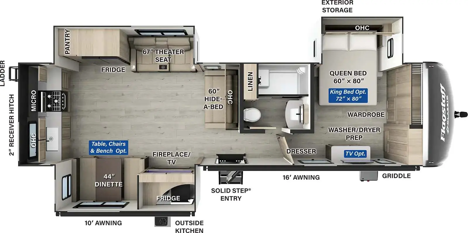 832RKSB Floorplan Image